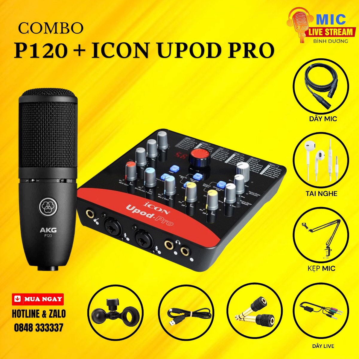 COMBO P120 + ICON UPOD PRO