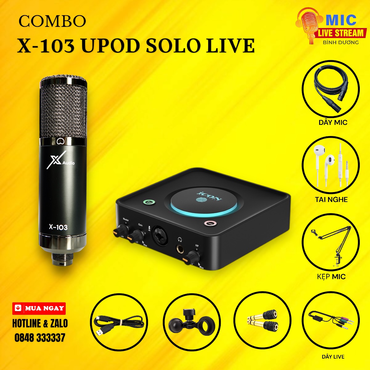 COMBO ICON USOLO USOLO LIVE X103